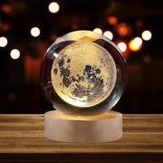 Moon Light Crystal Globe - A Stunning Luminous Decor Piece for Your Home